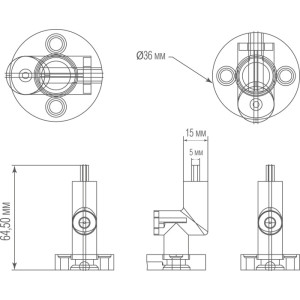 Соединитель Scroll Line Inner Connector DL20651 B